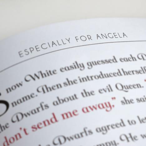 Personalised Disney Princess Snow White Story Book Extra Image 2